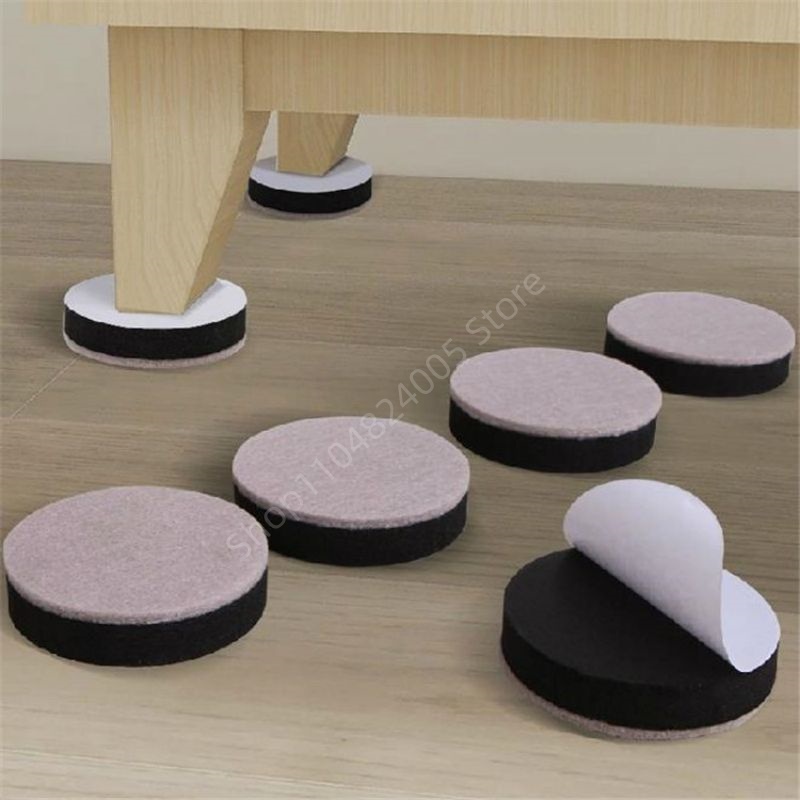 Self Adhesive Felt Furniture Sliders Floor Protectors