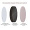 Self Adhesive Felt Furniture Sliders Floor Protectors