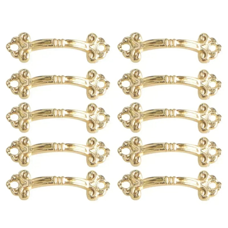 Antique Bronze Jewelry Box Handles Mini Drawer Pulls 5