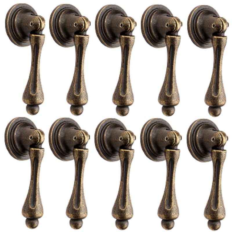 Antique Brass Cabinet Handles and Vintage Drawer Pulls