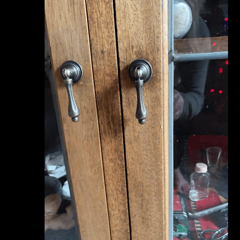 Antique Brass Cabinet Handles and Vintage Drawer Pulls