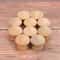 Natural Wooden Cabinet Drawer Pull Handles Knobs For Wardrobe Rustic Home Decor 1
