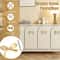 Golden Bow Cabinet Handles Stainless Steel Pulls For Kitchen Furniture Easy Installation 2