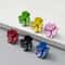 Colorful Flower Kitchen Cabinet Handles Kids Room Wardrobe Knobs 0