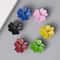 Colorful Flower Kitchen Cabinet Handles Kids Room Wardrobe Knobs 2