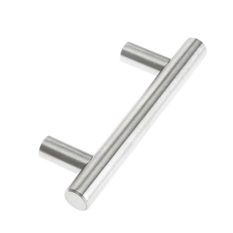 Stainless Steel T Bar Cabinet Pull Handles For Kitchen Furniture 0