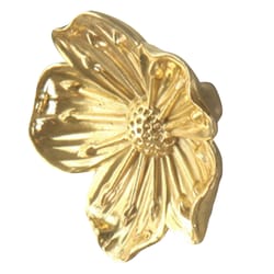 vintage floral brass cabinet knob decorative drawer pull for wardrobe
