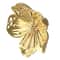 Vintage Floral Brass Cabinet Knob Decorative Drawer Pull for Wardrobe