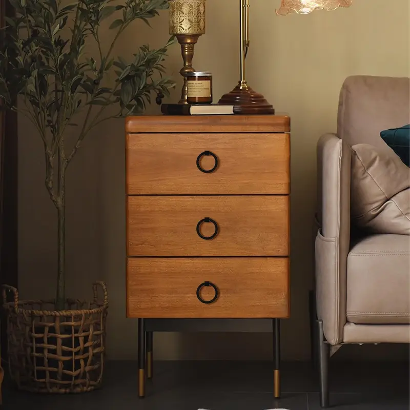 Black Metal Drawer Handles Circular Ring Single Hole Handle For Cabinets Wardrobes 4