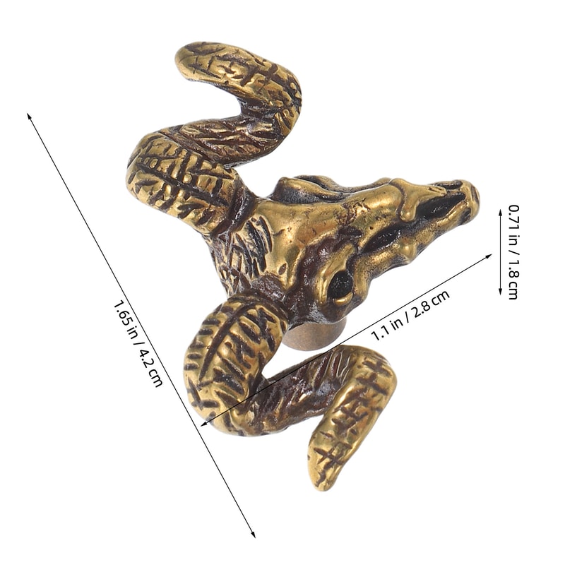 Rustic Western Animal Cabinet Knob Pull Vintage Drawer Handle For Kitchen Wardrobe 1