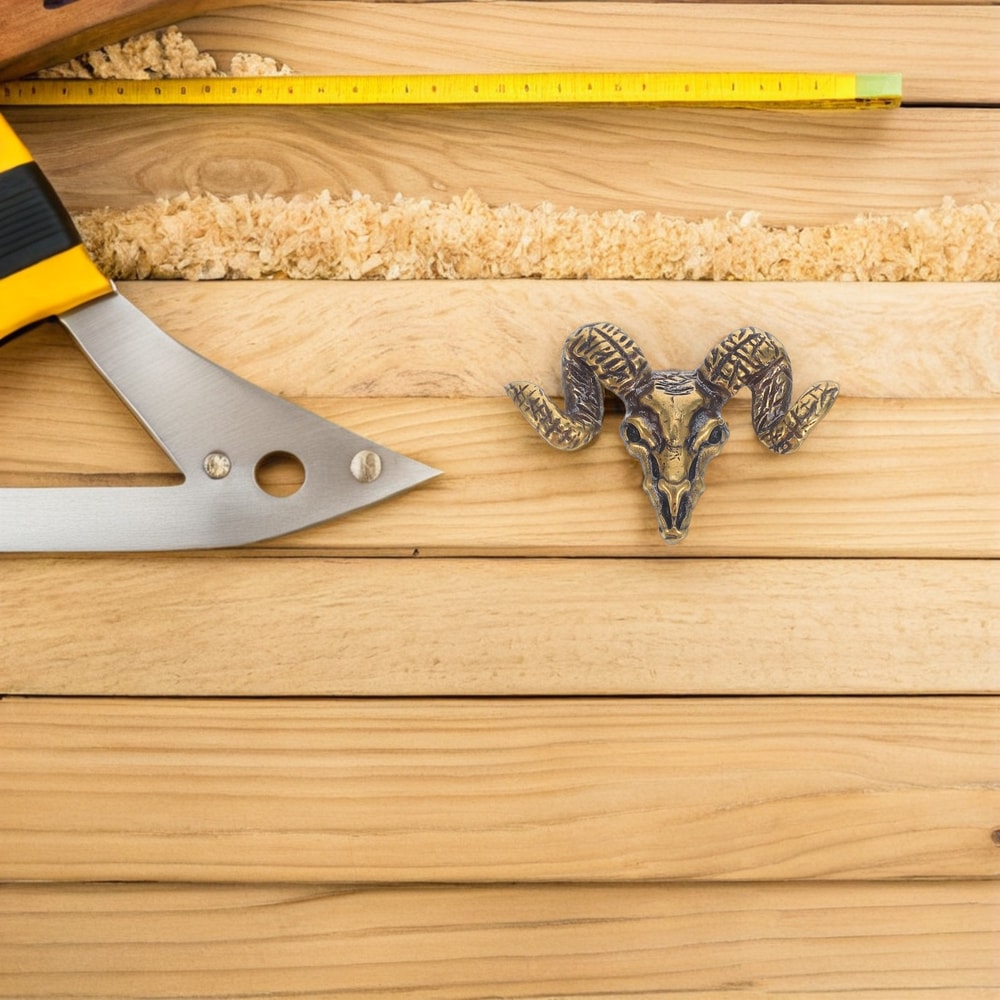 Rustic Western Animal Cabinet Knob Pull Vintage Drawer Handle For Kitchen Wardrobe 2