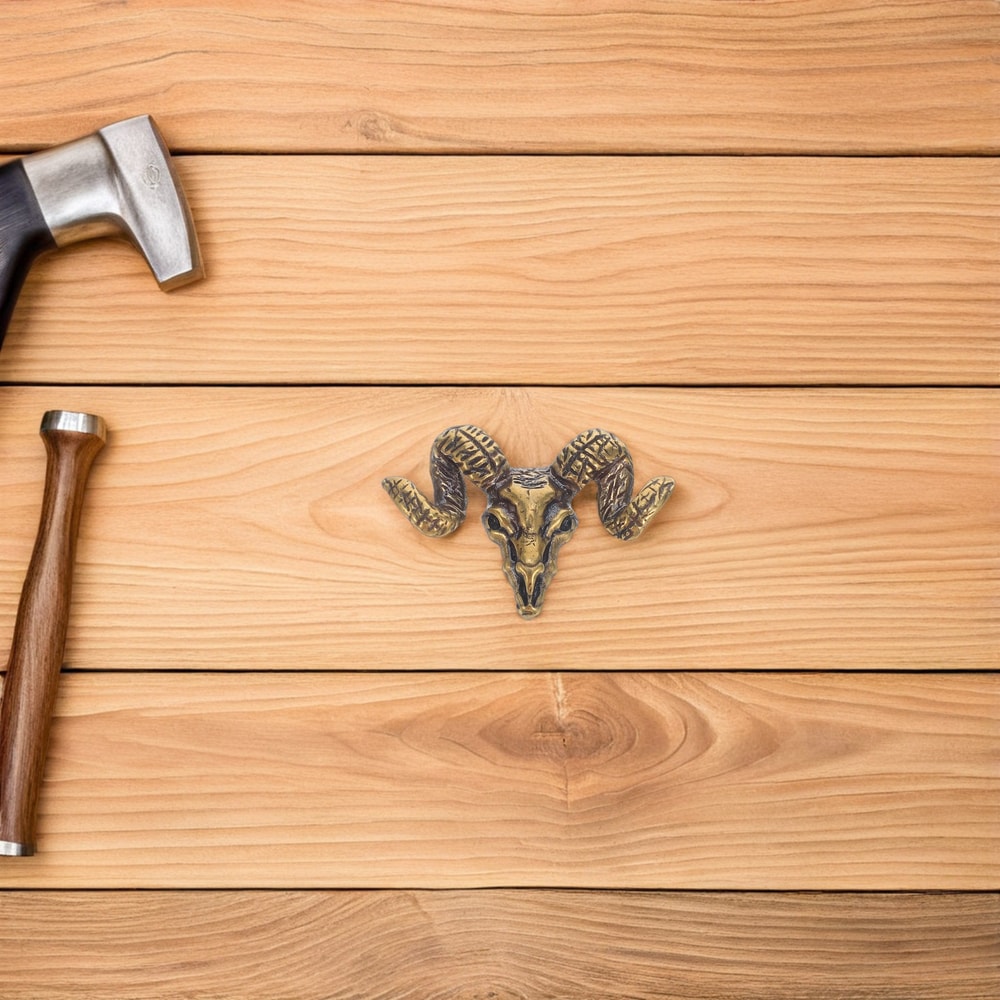 Rustic Western Animal Cabinet Knob Pull Vintage Drawer Handle For Kitchen Wardrobe 4