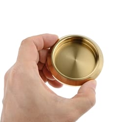 stainless steel invisible sliding door handle round cabinet knob for glass and bathroom doors