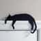 Rustic Cat Door Topper Wooden Over Door Decoration For Kitchen Home 0