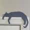 Rustic Cat Door Topper Wooden Over Door Decoration For Kitchen Home 4