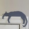 Rustic Cat Door Topper Wooden Over Door Decoration For Kitchen Home 4