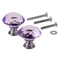 Purple Diamond Crystal Drawer Knobs For Cabinets And Dressers 4