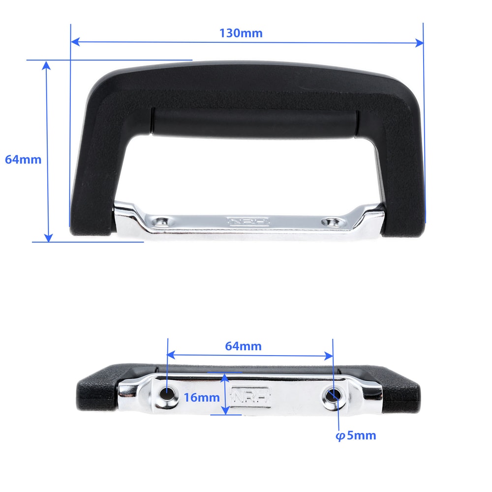 Black Antique Case Handle for Luggage Cabinets and Storage Boxes