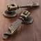 Vintage Antique Bronze Cabinet Pulls Zinc Alloy Drawer Handles