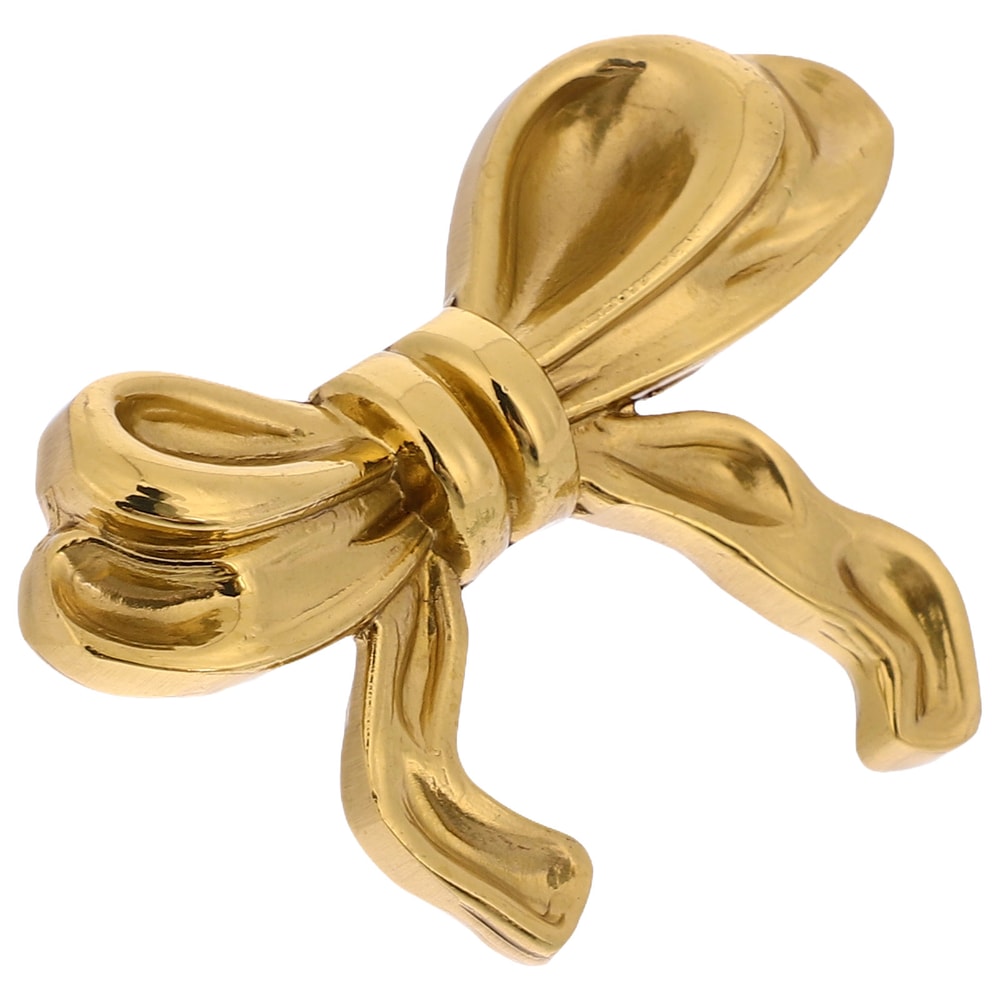 Vintage Bowknot Brass Cabinet Knobs for Drawers and Dressers