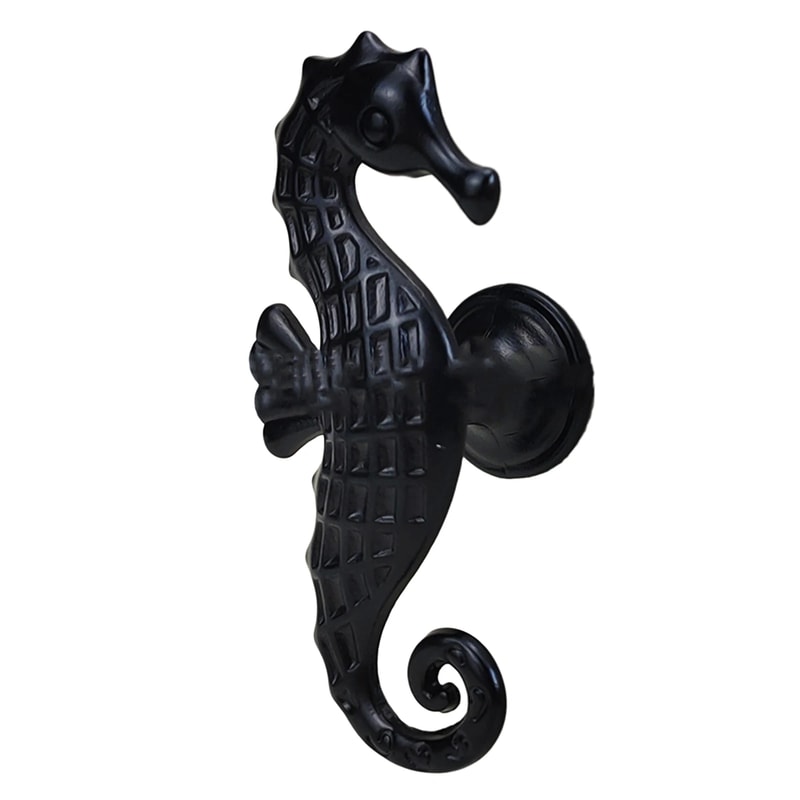 Seahorse Cabinet Handles Zinc Alloy Nautical Drawer Knobs 9