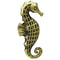Seahorse Cabinet Handles Zinc Alloy Nautical Drawer Knobs