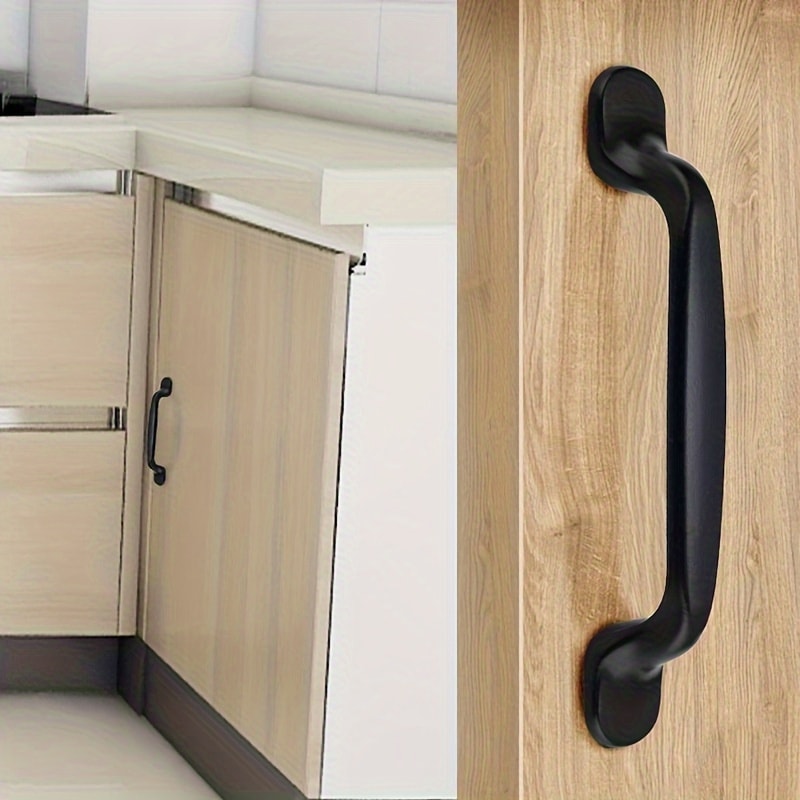 Matte Black Cabinet Handles For Drawers Kitchen Cupboards And Furniture 5