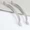 Stainless Steel Cabinet Door Handles Silver Drawer Pulls