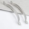 Stainless Steel Cabinet Door Handles Silver Drawer Pulls