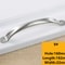 Stainless Steel Cabinet Door Handles Silver Drawer Pulls