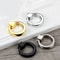 Round Cabinet Ring Pulls In Gold Silver Black 1