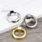 Round Cabinet Ring Pulls In Gold Silver Black 2