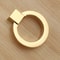 Round Cabinet Ring Pulls In Gold Silver Black 5