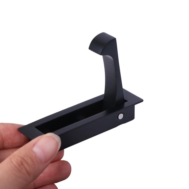 Sleek Stainless Steel Hidden Cabinet Pulls For Drawers And Doors 3