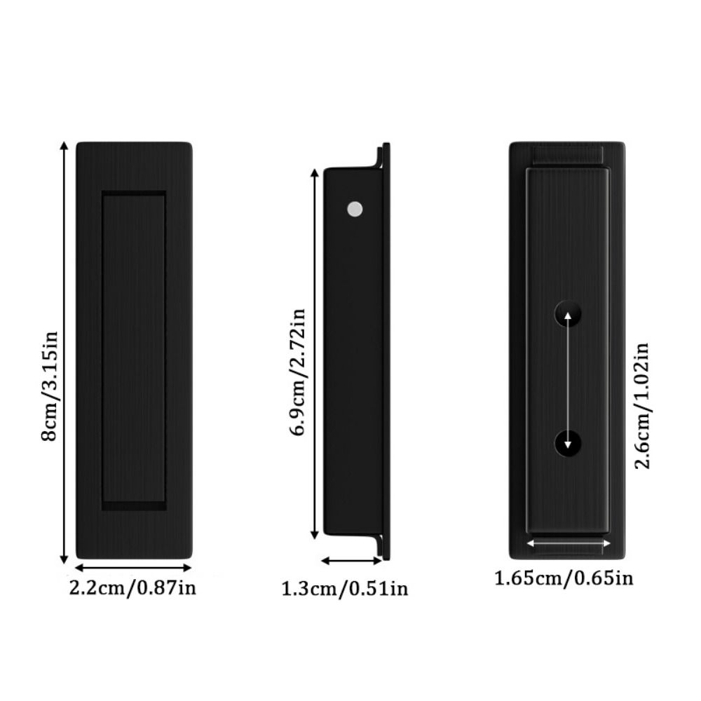 Sleek Stainless Steel Hidden Cabinet Pulls For Drawers And Doors 5