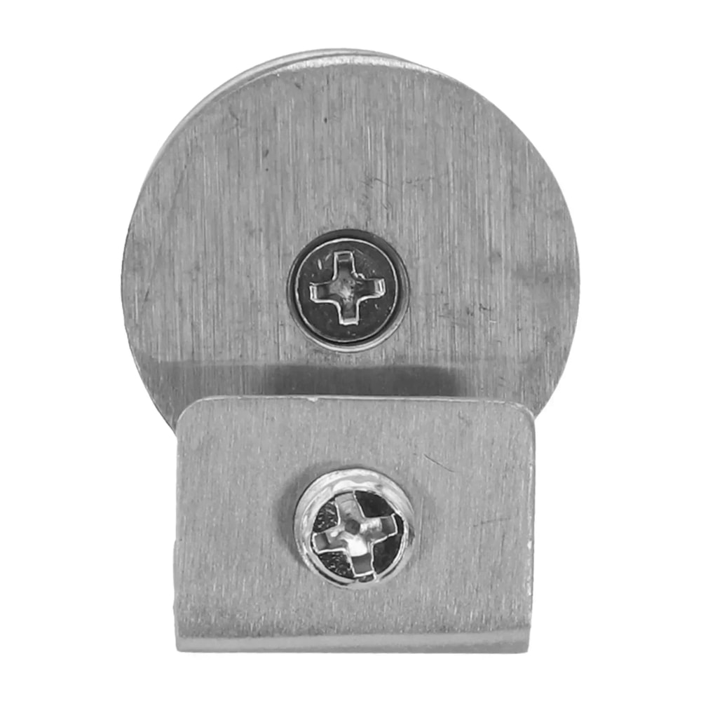 No Drill Glass Door Pull Handle Clamp For Cabinets Showcases 3