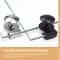 No Drill Glass Door Pull Handle Clamp For Cabinets Showcases 4