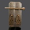 Antique Chinese Cabinet Lock Brass Cabinet Latch Pull