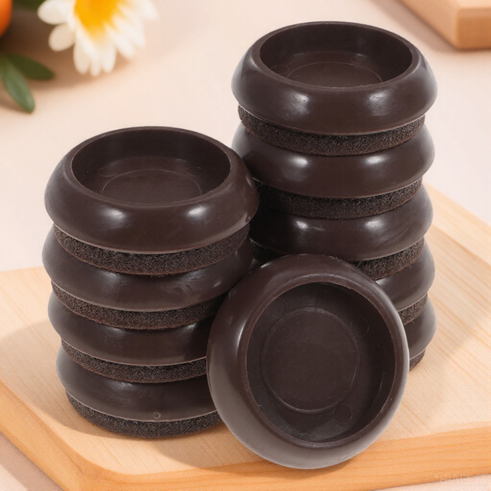 Anti Slip Caster Cups Furniture Floor Protectors for Chairs Sofas and Tables