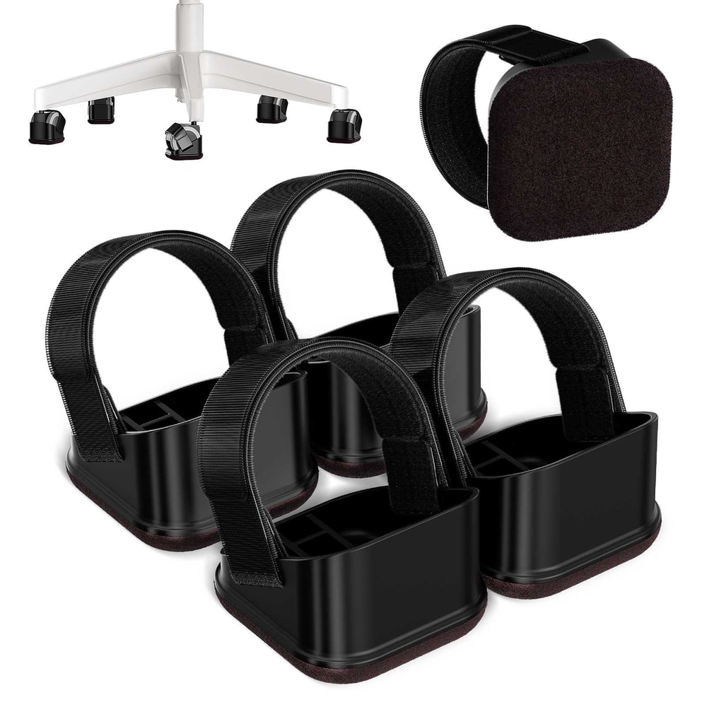 Anti Slip Chair Wheel Stoppers Furniture Caster Cups for Floor Protection