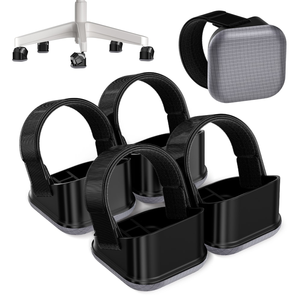 Anti Slip Chair Wheel Stoppers Furniture Caster Cups for Floor Protection