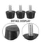 Adjustable Furniture Leveling Feet with Rubber Floor Protection Pads