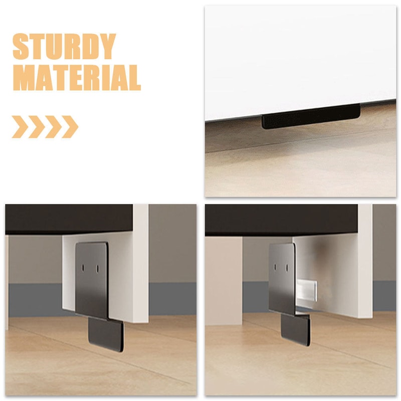 Trash Cabinet Foot Pull Hands Free Touchless Cabinet Opener