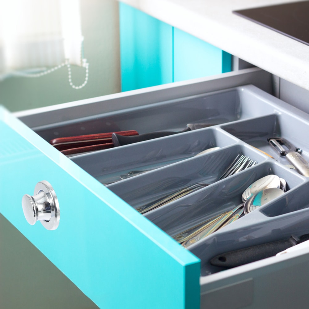 Retractable Cabinet Handle Set for Safe Hidden Drawer Pulls