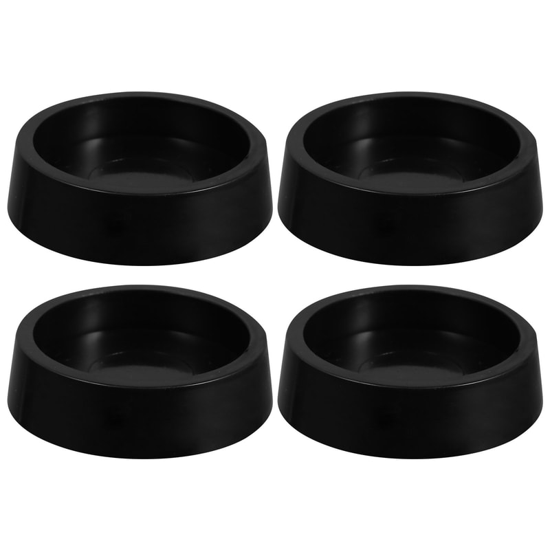 Non Slip Rubber Caster Cups for Furniture Wheels