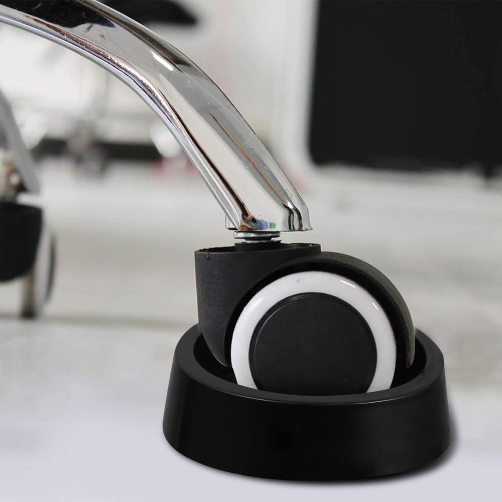 Non Slip Rubber Caster Cups for Furniture Wheels