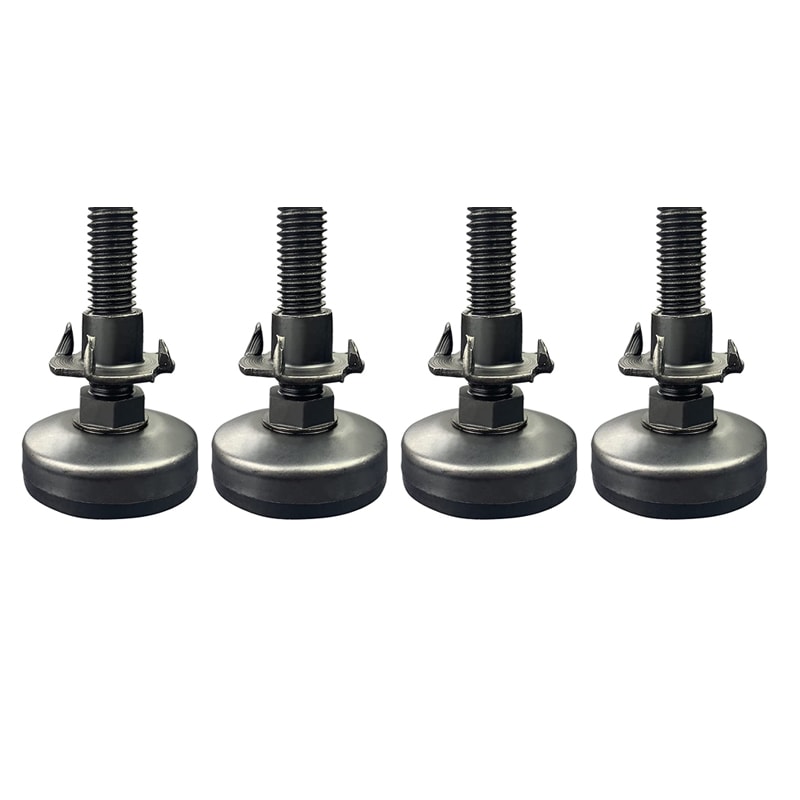 Heavy Duty Adjustable Furniture Levelers with Threaded Inserts