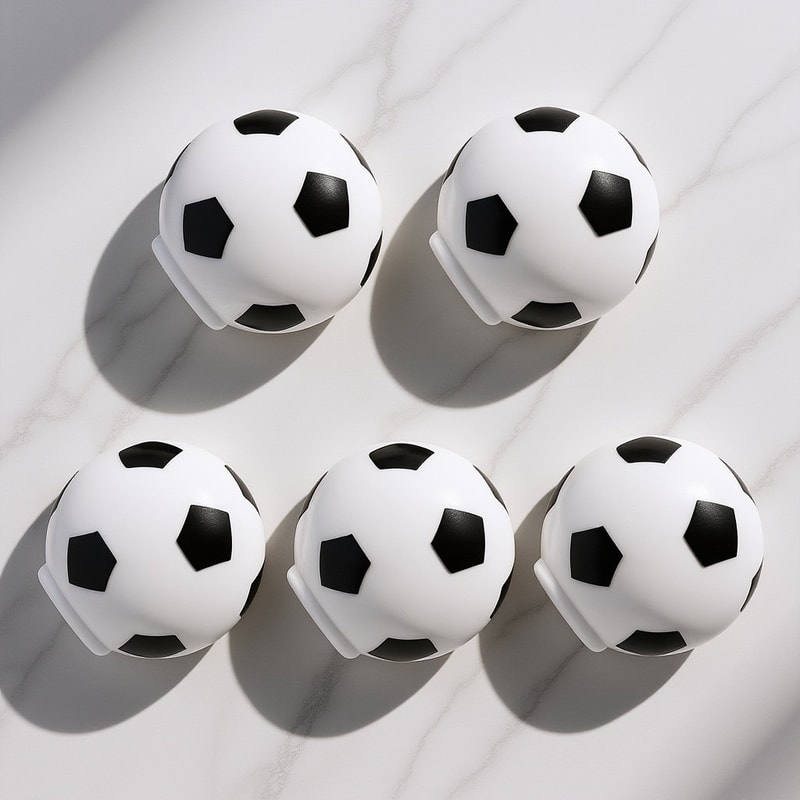 Football Drawer Knobs for Kids Room Cabinets