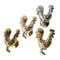 Farmhouse Rooster Cabinet Knobs Rustic Alloy Drawer Pulls 0