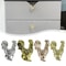 Farmhouse Rooster Cabinet Knobs Rustic Alloy Drawer Pulls 2